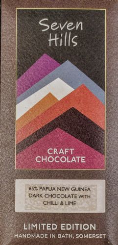 65% Papua New Guinea Dark Chocolate with Chilli & Lime